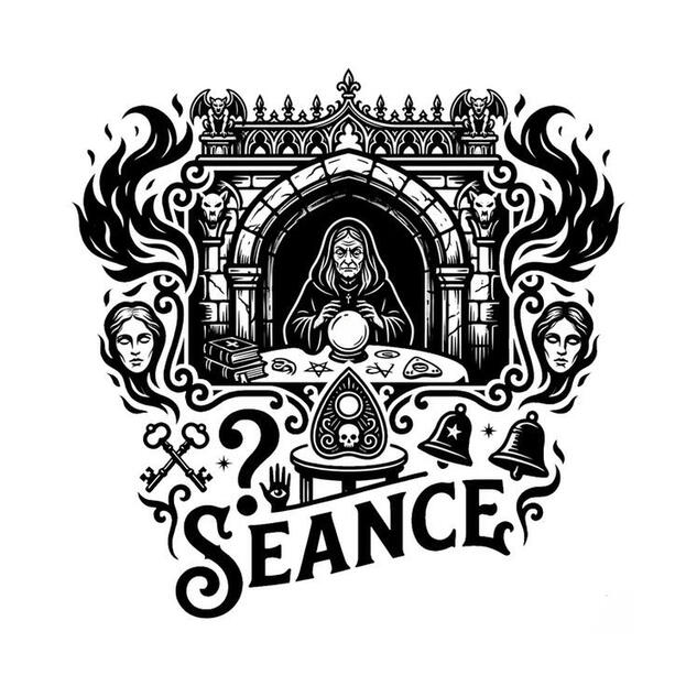 A Victorian séance. Live on stage.